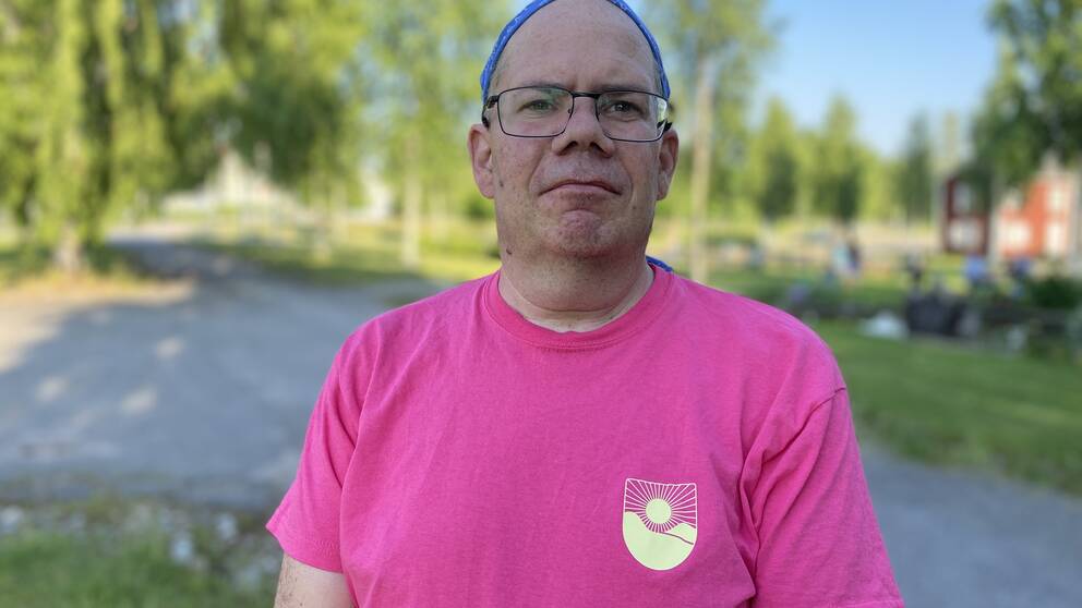 Urban Landström berättar om sin roll och sina styrkor i parasportföreningen i Älvsbyn.