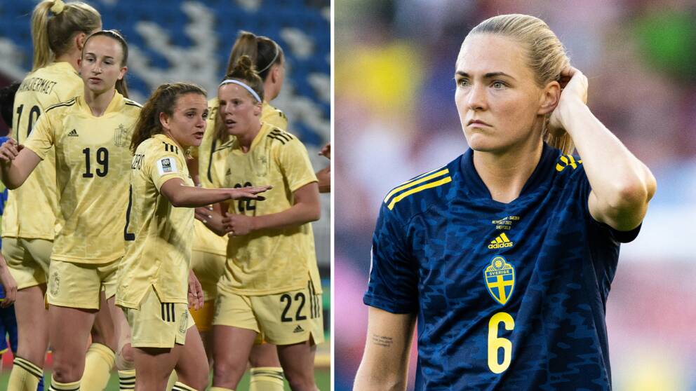 Magdalena Erikssons Sverige ställs mot Belgien i EM-kvartsfinalen