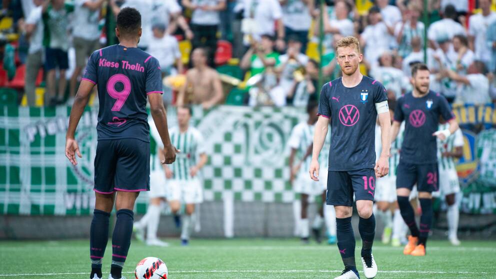 Anders Christiansen och resten av Malmö FF lämnade Litauen besvikna.