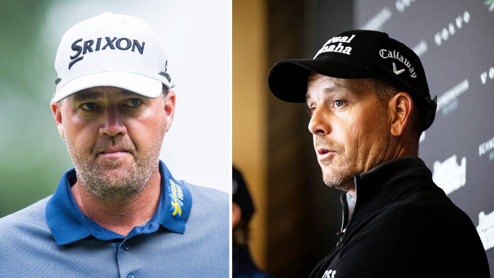 Peter Hanson och Henrik Stenson.