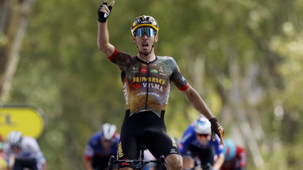 Etappvinnaren Christophe Laporte.