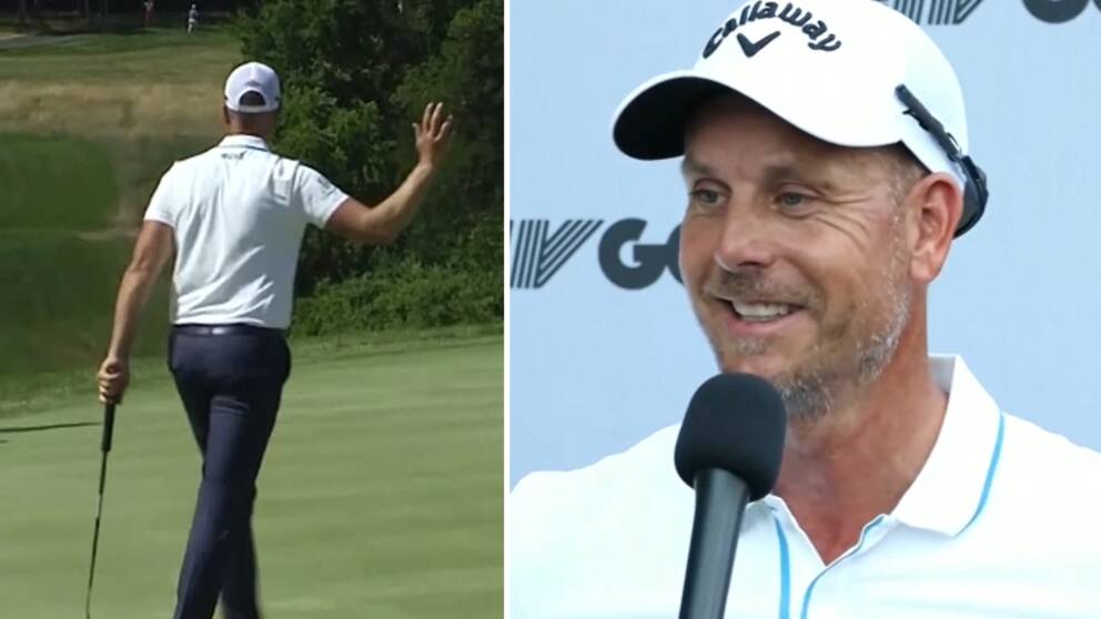 Stenson i ensam ledning i debuten på kritiserade LIV-touren