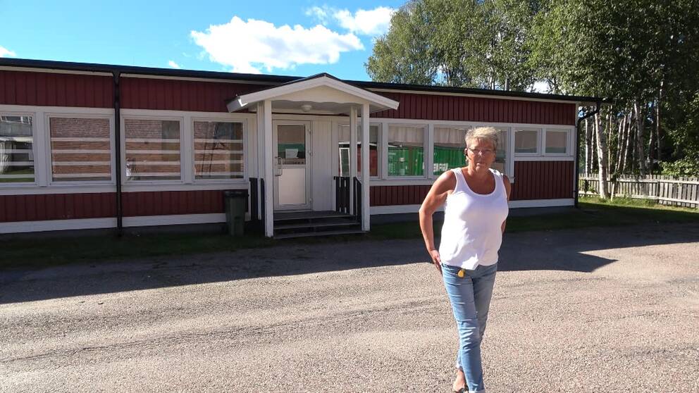 Paviljongen på Sonfjällsskolan i Hede.
