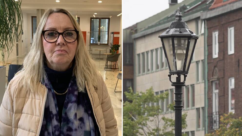 – Halmstad kommun drar ner på gatubelysningen, säger Marie Leandersson, som är förvaltningschef på teknik- och fastighetsförvaltningen.