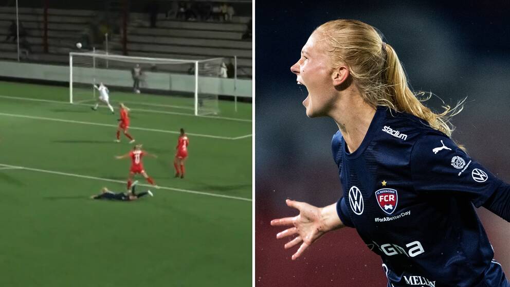 Rosengård klart för Champions League – efter drömmål av Sofie Bredgaard.