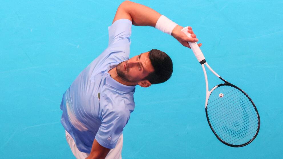 Novak Djokovic fick slita för att vinna.