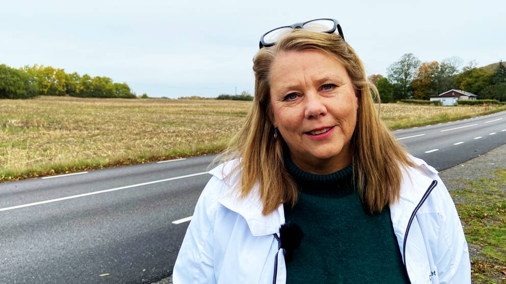 Lena Språng, gruppledare för Centerpartiet i Varberg