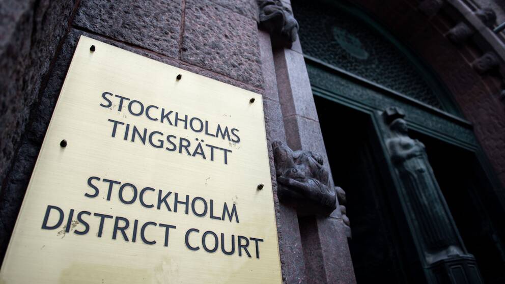 Bild på exteriören vid Stockholms tingsrätt.