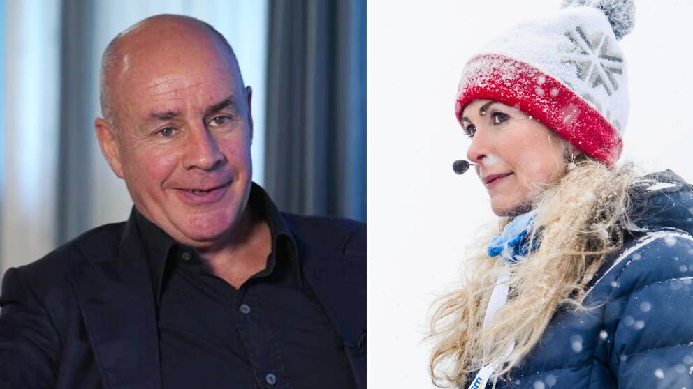Johan Eliasch och Karin Mattsson.