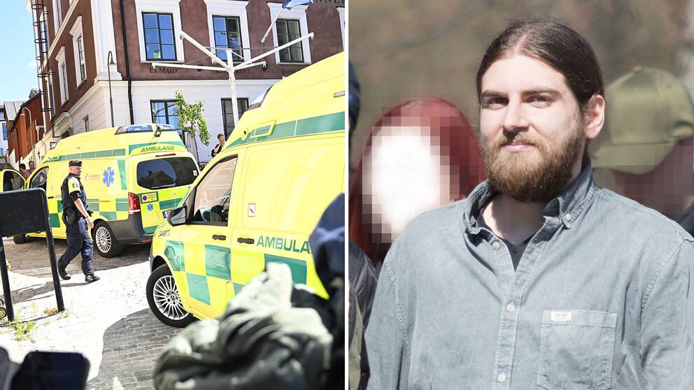Theodor Engström misstänks för mordet på Ing-Marie Wieselgren i Visby.