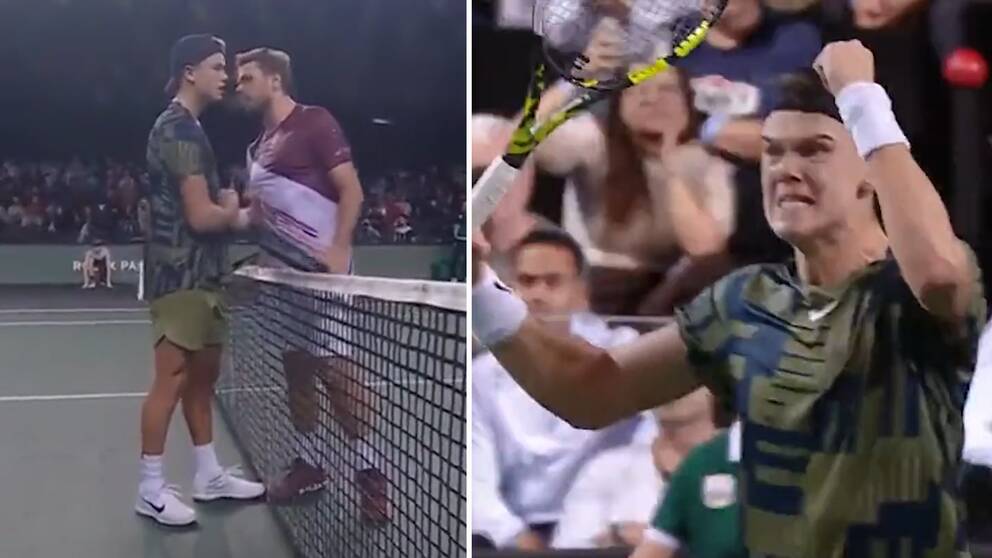 Holger Rune besegrade Stan Wawrinka, men blev uppläxad av 37-åringen efteråt.