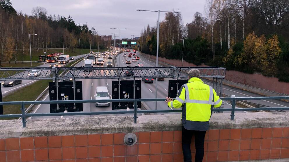 E4:an norrut från Stockholm är en av de vägsträckor där trafiken minskat mest.