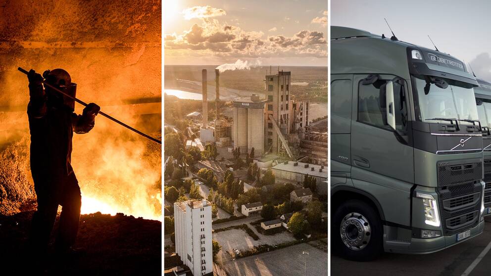 SSAB, Cementa och Volvo AB kan få hundratals miljoner i elstöd.