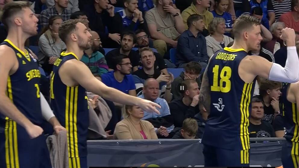 Sverige vann mot Estland i kvällens VM-kval.