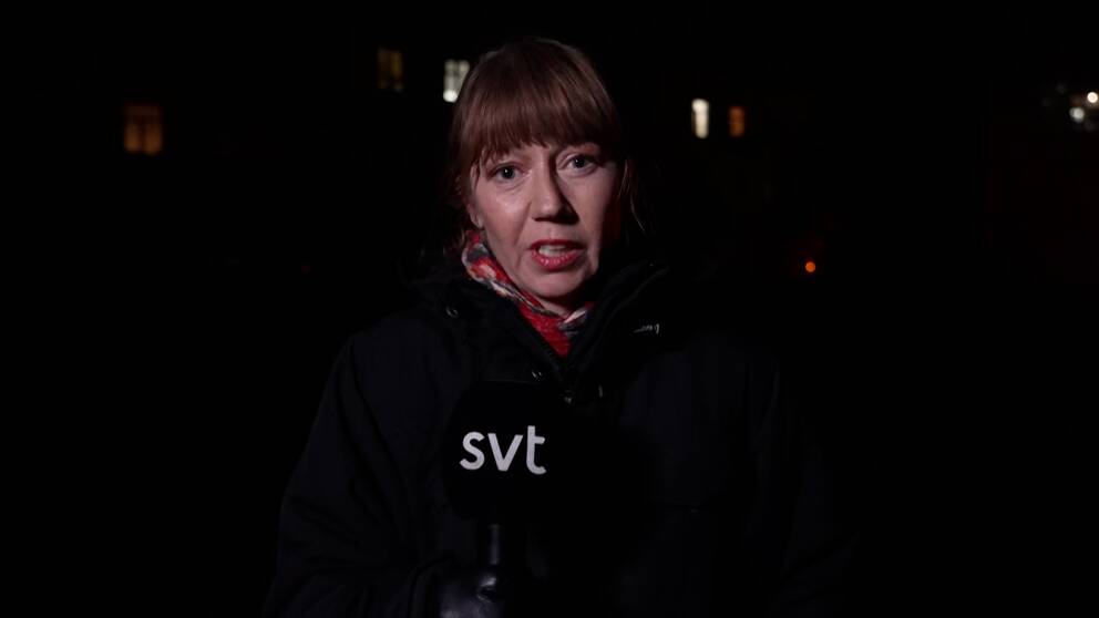 SVT:s utrikesreporter Elin Jönsson.