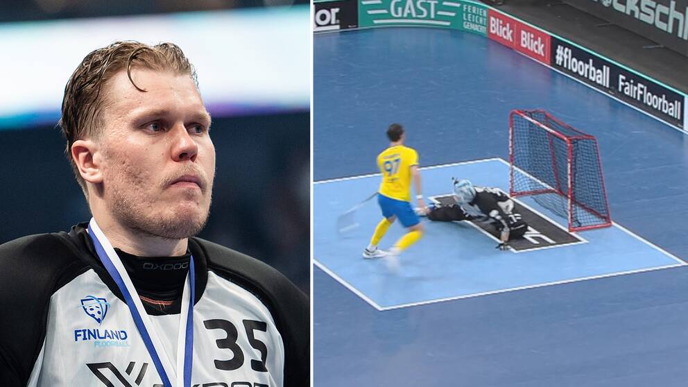 Lassi Toriseva var inte helt nöjd efter Robin Nilsberths straff.