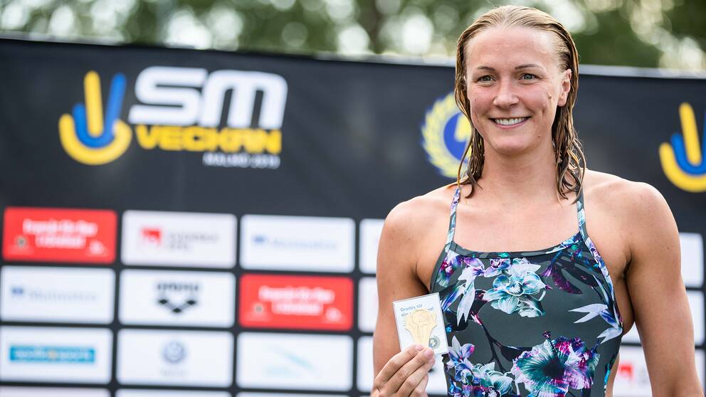 Sarah Sjöström under SM-veckan 2019.