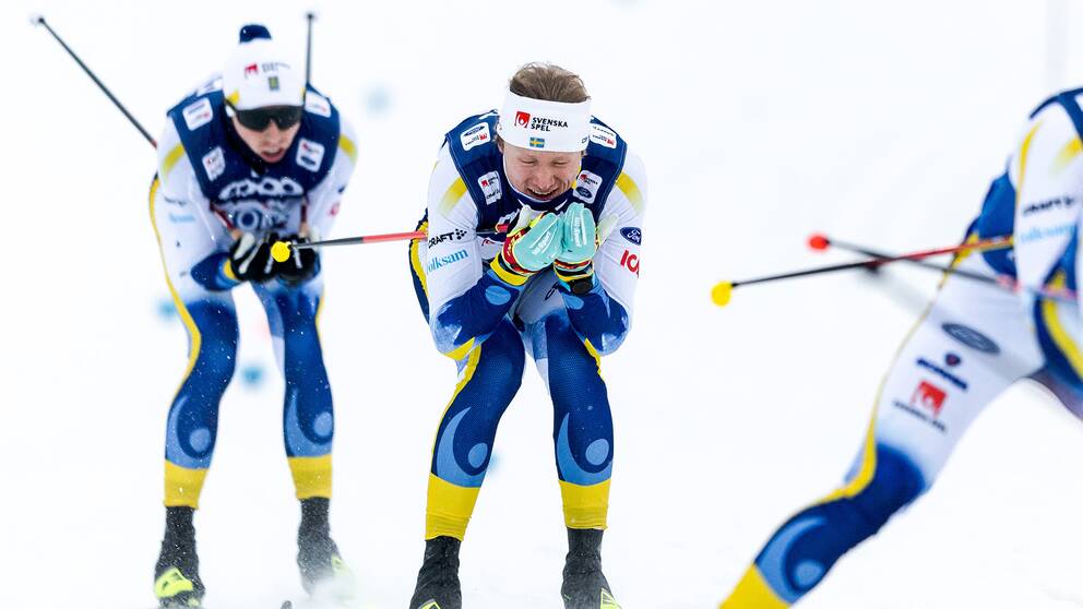 Sprintspecialisten Oskar Svensson utslagen redan i kvalet.
