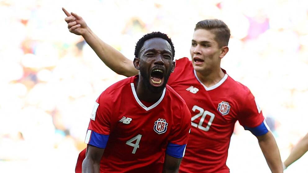 Costa Rica besegrade Japan.