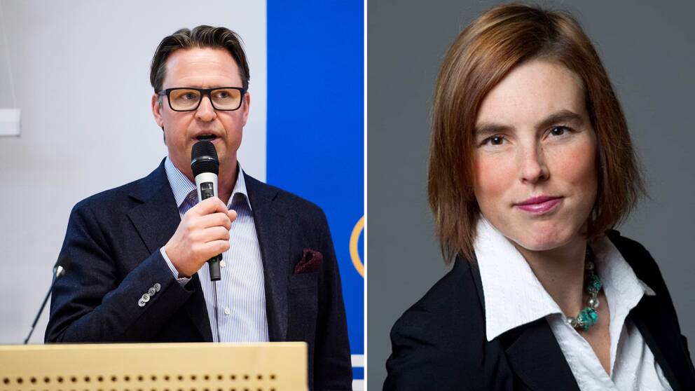 Mats Årjes och Annika Björk. 
