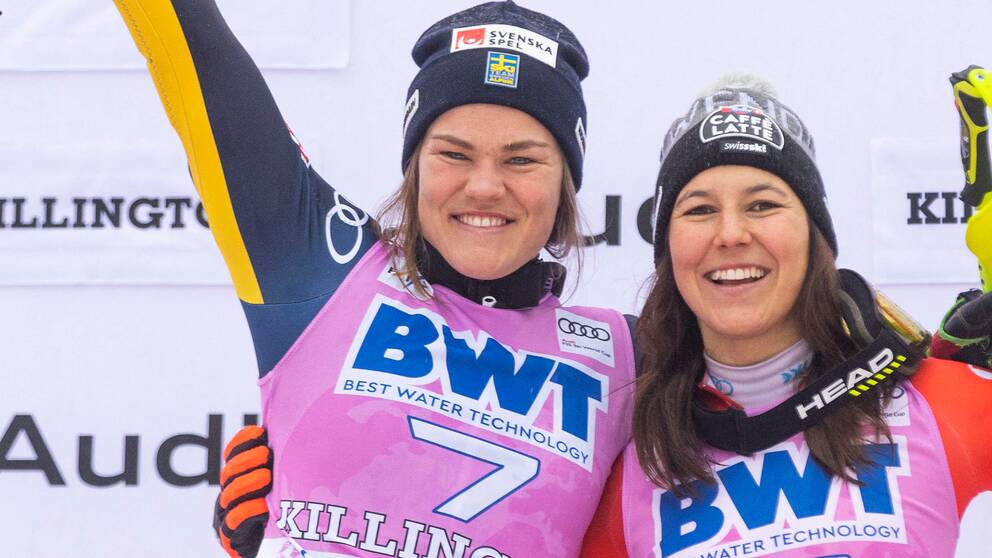 Hör Anna Swenn-Larsson om känslan efter första världscupsegern.