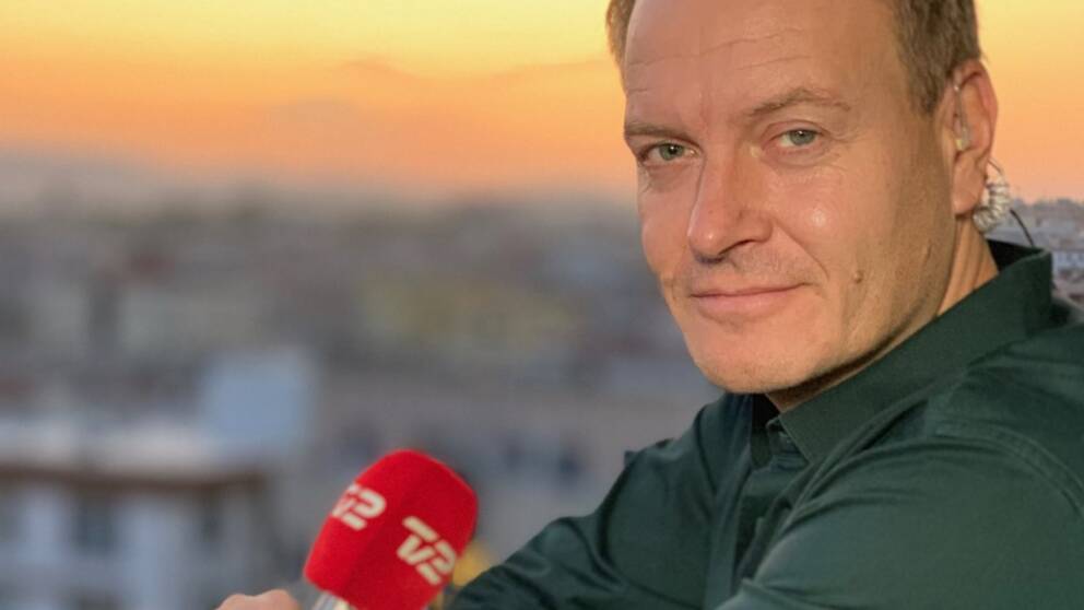 Rasmus Tanholdt arbetar för danska TV2