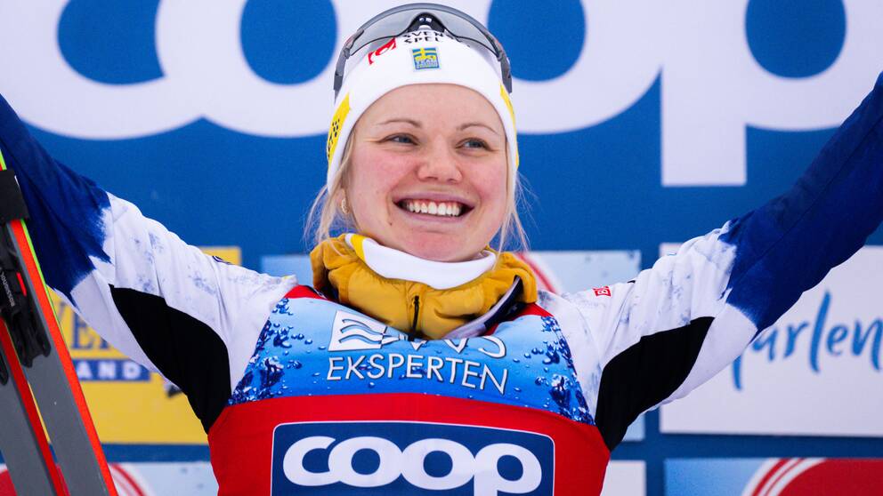 Emma Ribom tog sin andra raka seger.