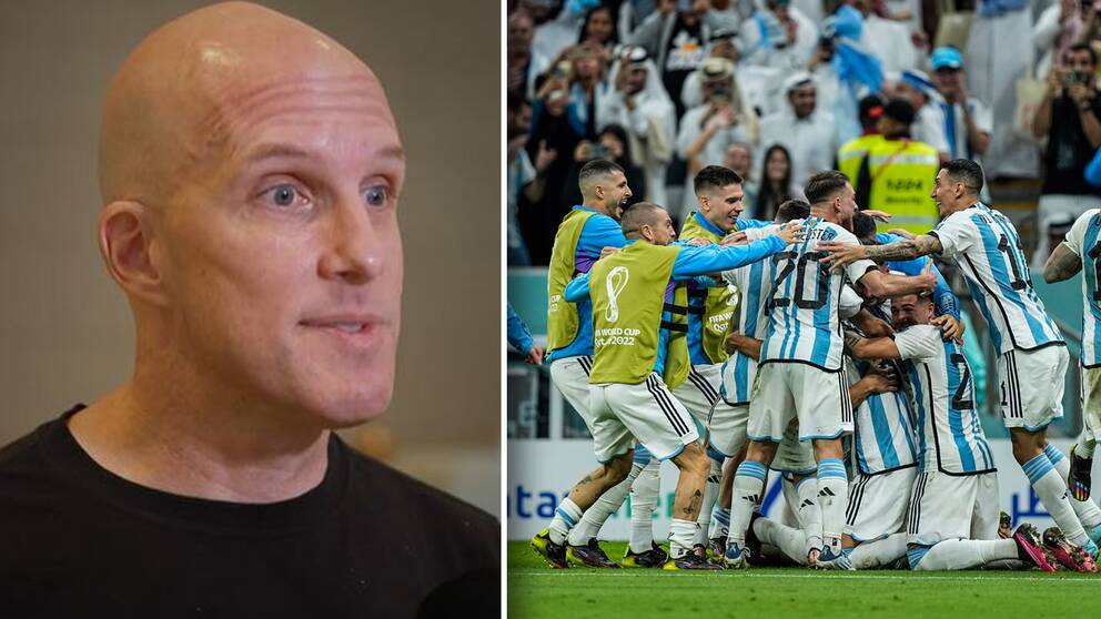 Den amerikanske fotbollsjournalisten Grant Wahl segnade ihop under den kaotiska matchen mellan Argentina och Nederländerna.