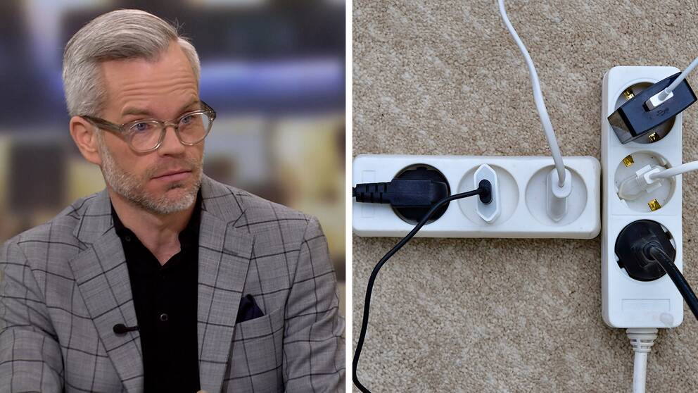 SVT:s ekonomikommentator Alexander Norén / grendosa med kontakter på matta.