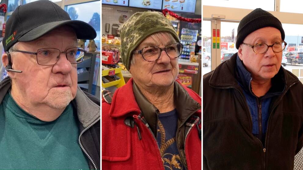 I bilden syns Ola Sundwall, Doris Sundström och Johan Mauritzson.