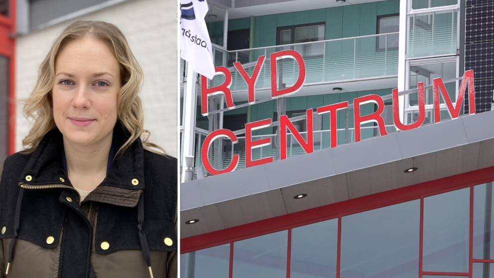 Annika Krutzén (M) och Ryd Centrum.