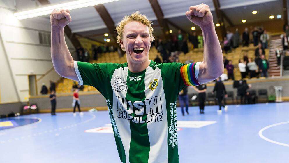 Gustav Davidsson var bästa målskytt i Hammarby med sina nio mål.