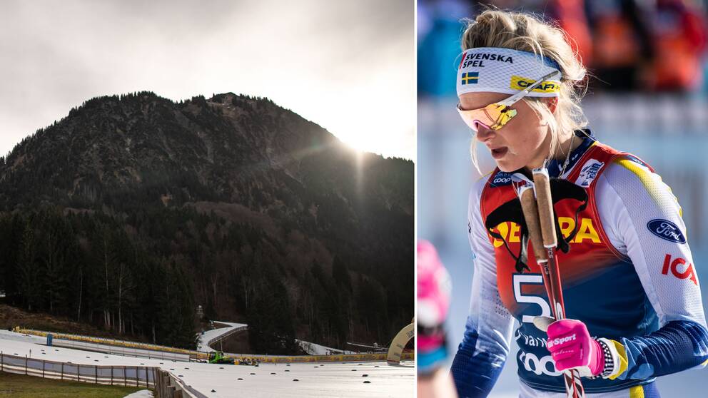 Mallorca-värme under måndagens Tour de Ski i Oberstdorf