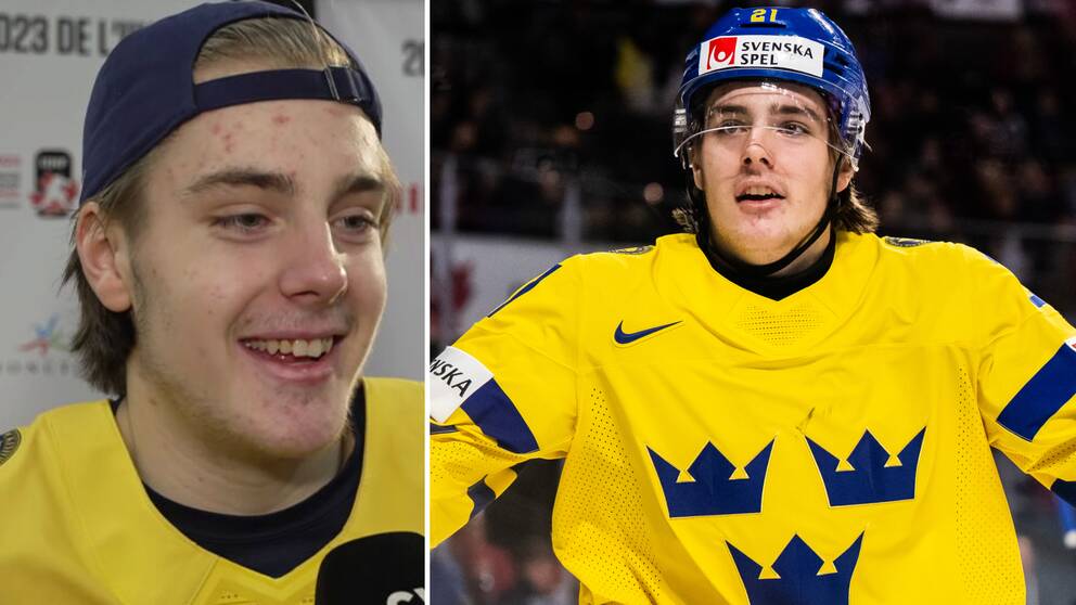 Leo Carlsson gjorde två mål i kvartsfinalen mot Finland