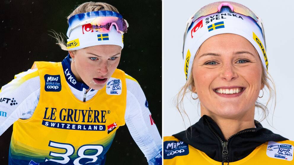 Frida Karlsson överlägsen segrare på 10 km klassiskt i Tour de Ski