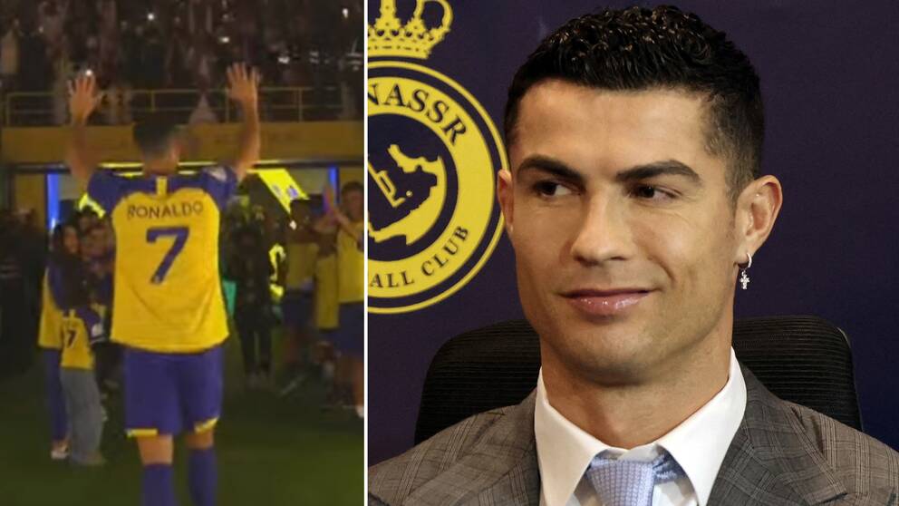 Cristiano Ronaldo har presenterats för Al Nassr-publiken