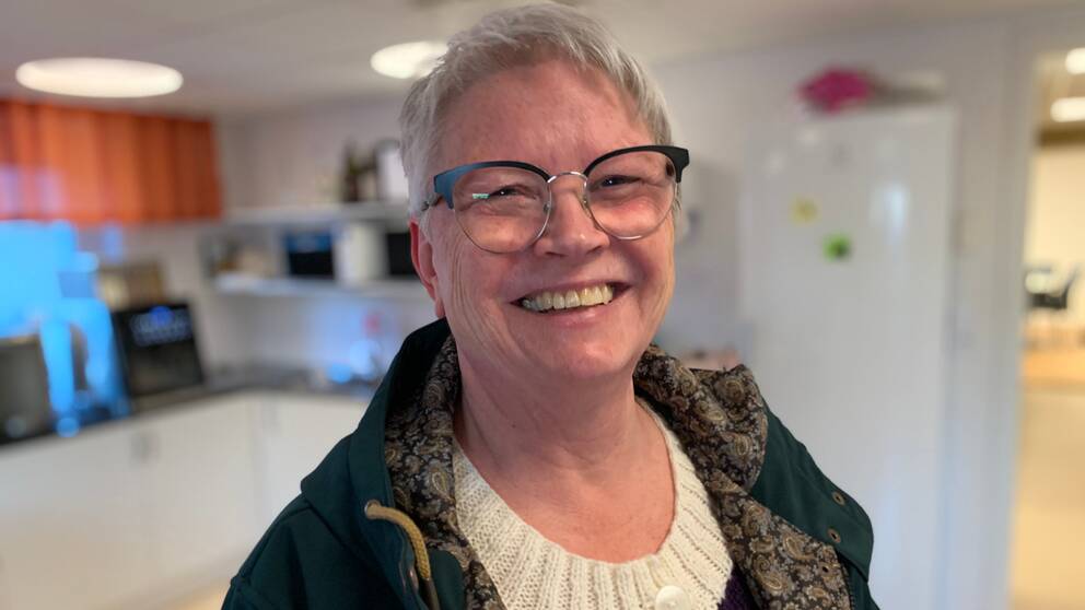 Undersköterskan Rozita Nilsson arbetar vid hemtjänsten i Degerhamn i Mörbylånga kommun.