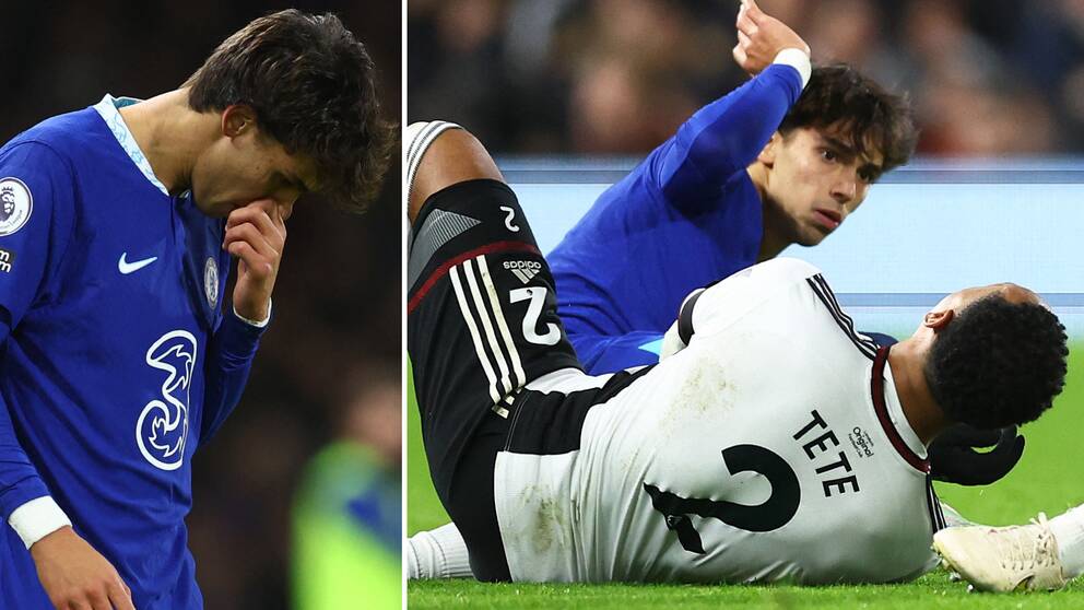 Mardrömsdebut för João Felix – såg rött efter tackling