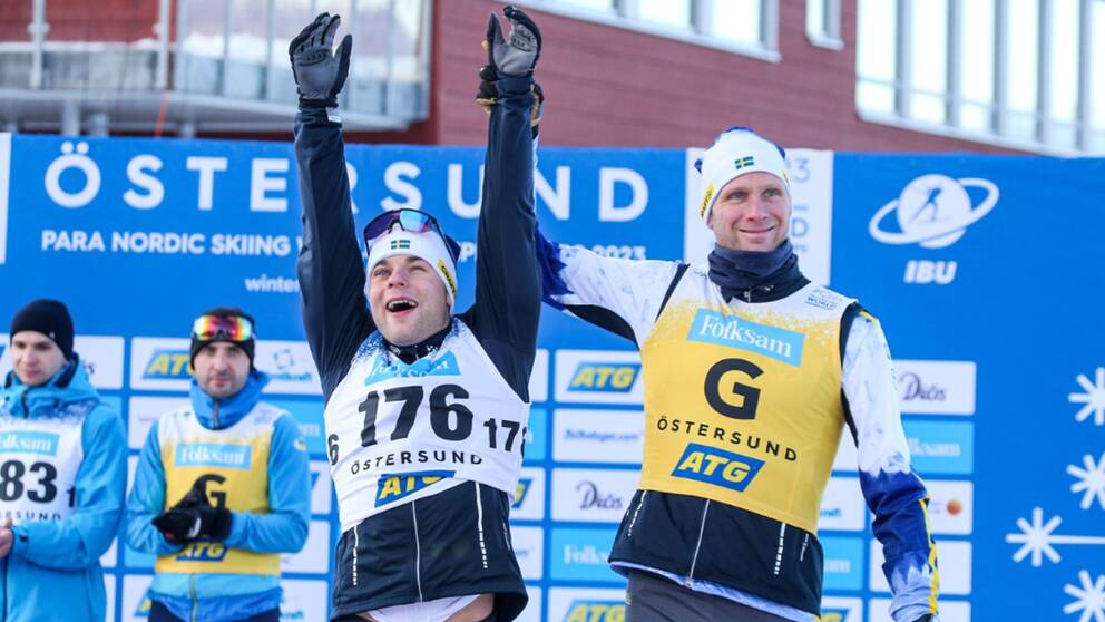 Zebastian Modin knep bronset i skidskytte i para-VM.