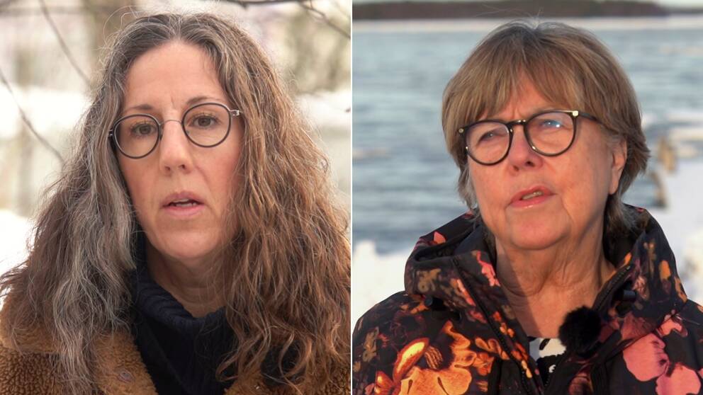 Emma Lindqvist (MP) och Maria Lundqvist Brömster (L)