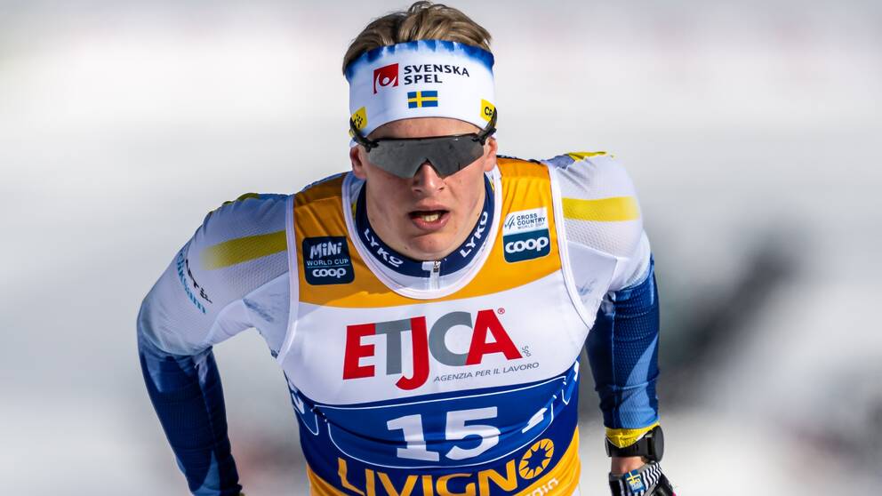 Edvin Anger är första svensk ut på 10 kilometer