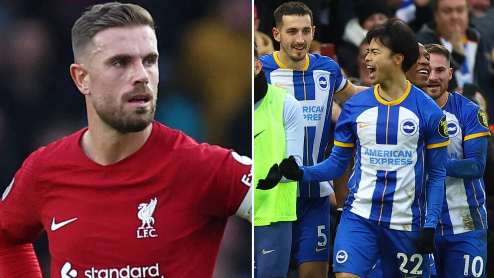 Liverpool utslaget ur cupen efter förlust mot Brighton