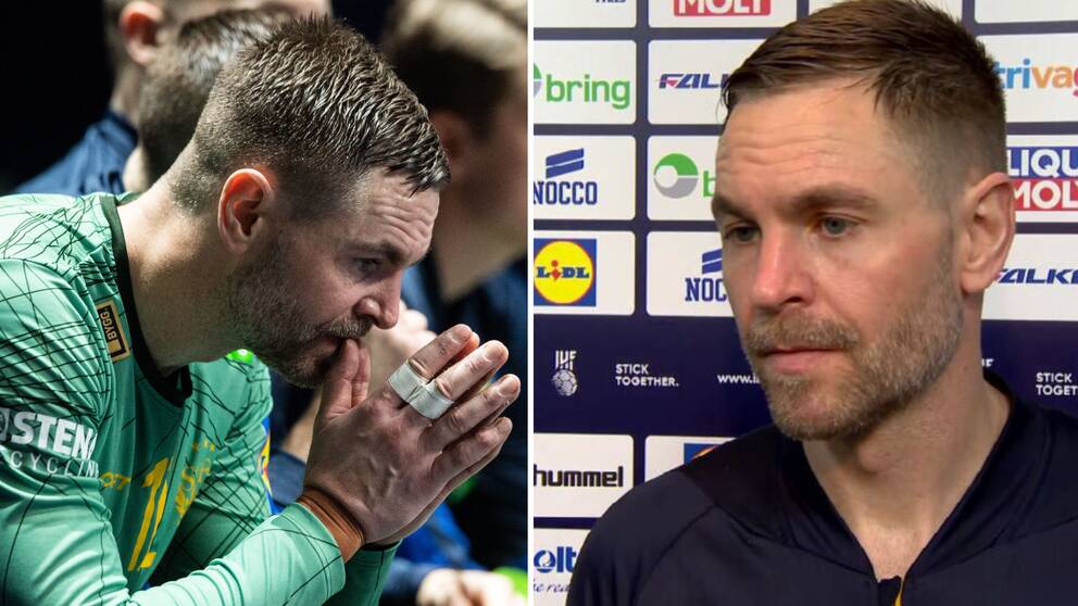 Andreas Palicka var besviken efter förlusten i bronsmatchen.