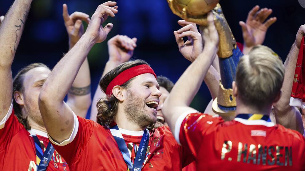 Danmark jublar efter tredje raka VM-guldet i handboll