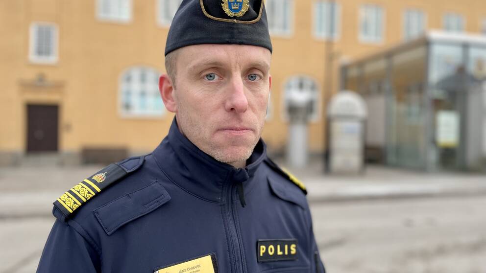 Jens Öhmark, biträdande lokalpolisområdeschef Linköping