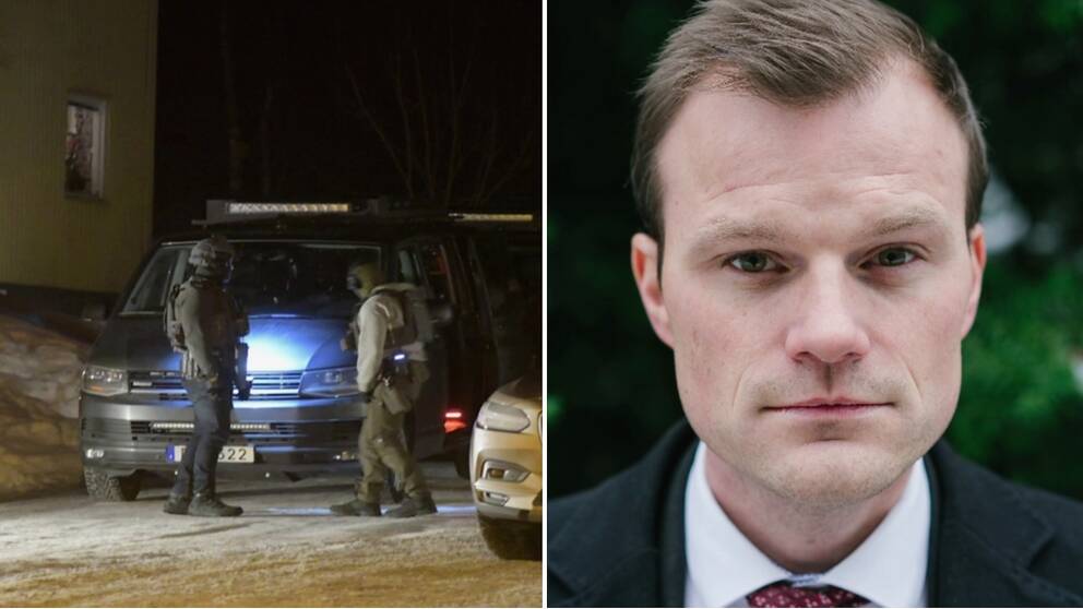Polisinsats i Sundsvall, advokat Mikael Westerlund.