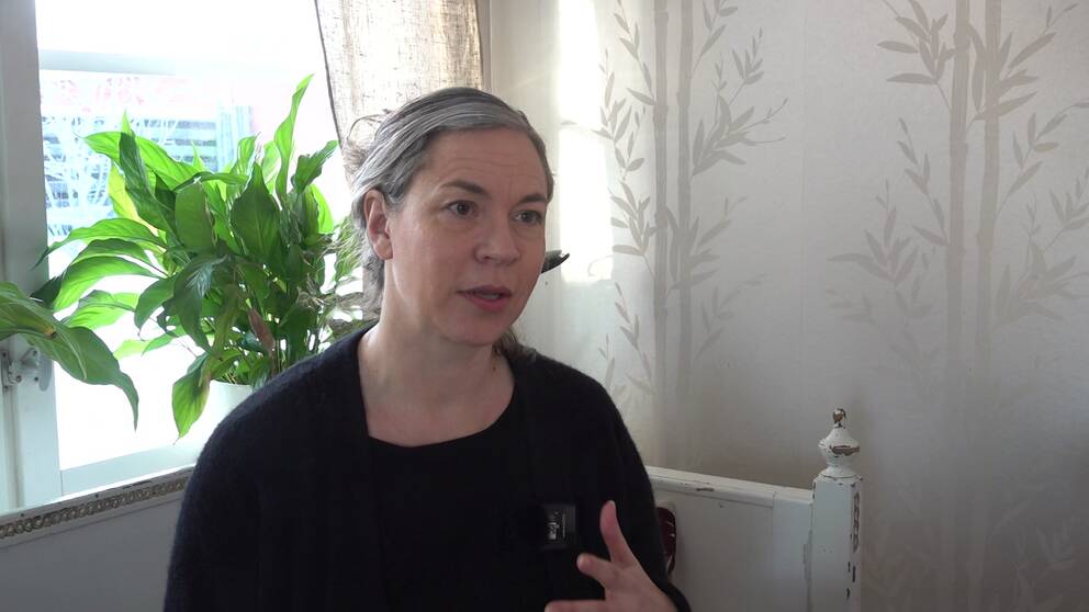 Katarina Lindberg som är kritisk till för mycket distansarbete.