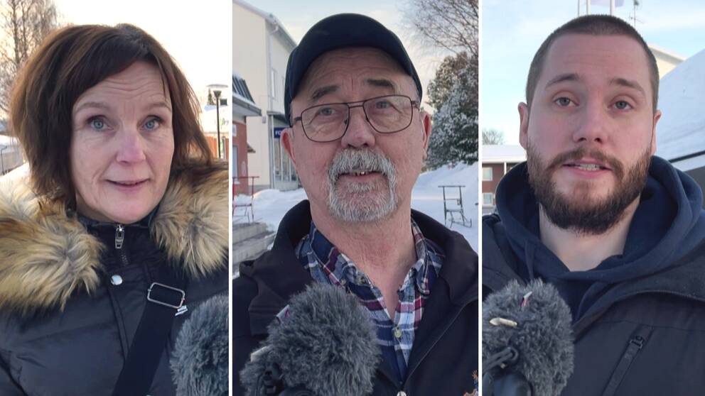 Anna-Lena Östling (Råneå), Bo Eriksson (Vitå) och Daniel Wollbro (Råneå) om att badhuset i Råneå utanför Luleå kan läggas ned.