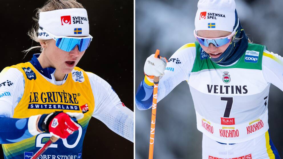 Maja Dahlqvist och Emma Ribom kör båda startsträckan i Toblach.