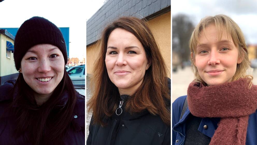 sörmlänningarna Adelin Kruse, Anna Rosén, Malva Enoksson